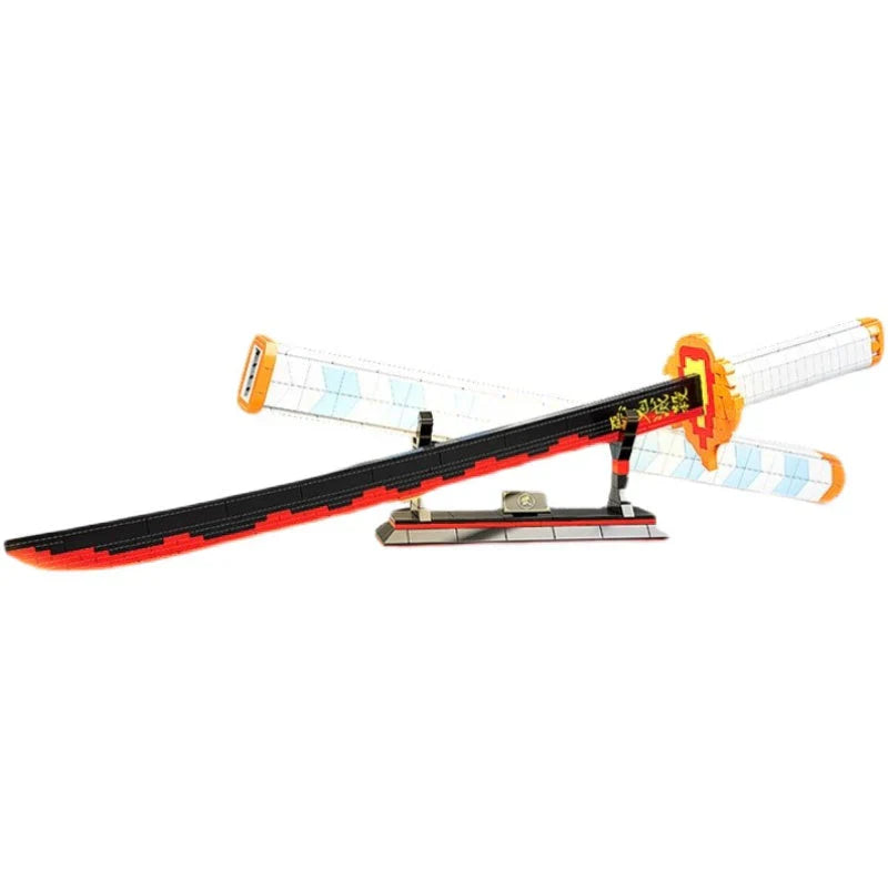 Modelové hračky Rengoku Kyoujurou Building Block 806PCS