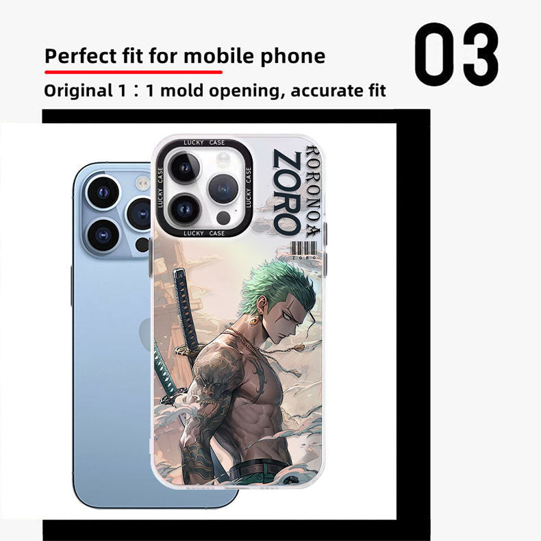 Silikonové pouzdro na telefon Zoro iPhone odolné proti nárazu