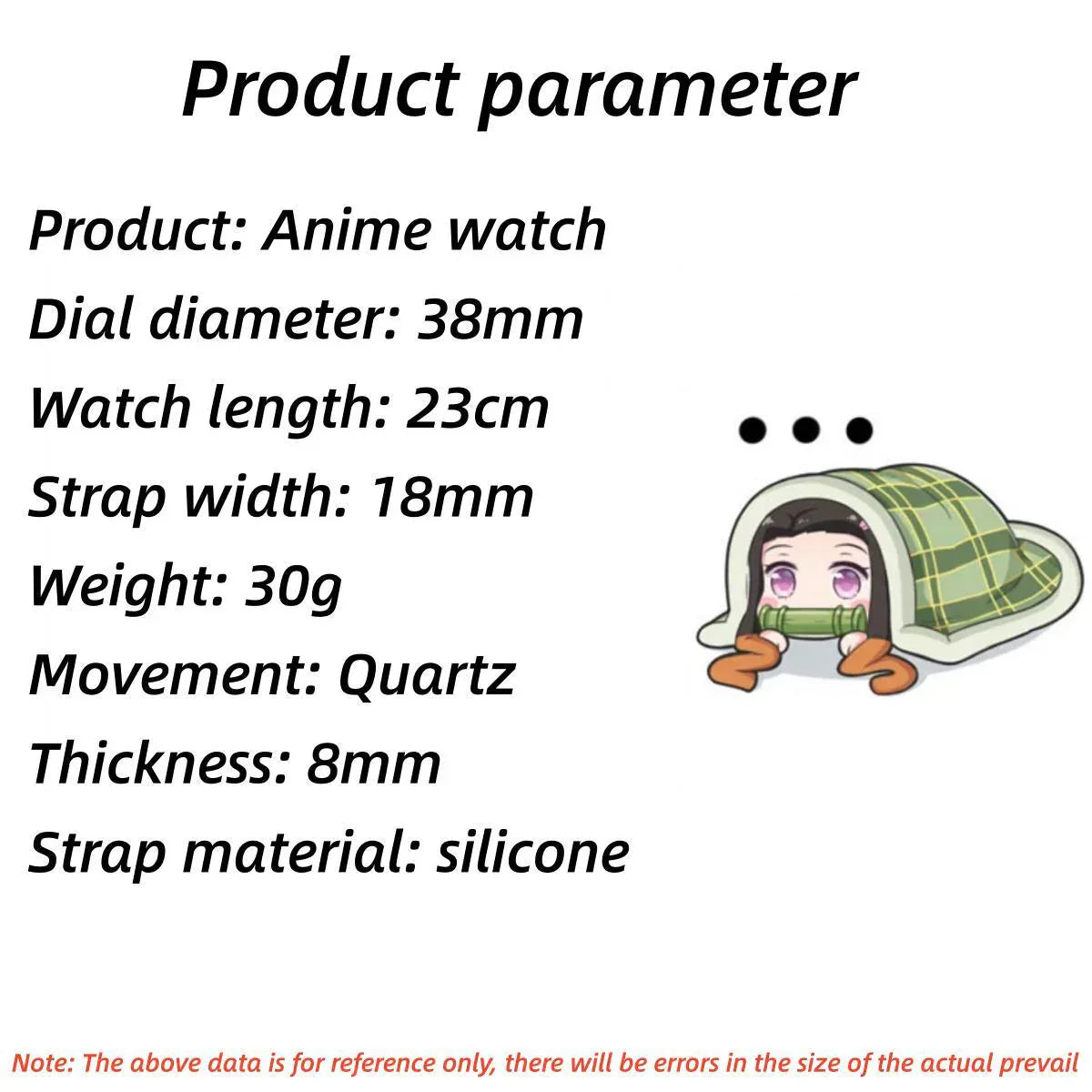 Tanjirou/Nezuko Fashion Exquisite Uhr Modische einfache Uhr