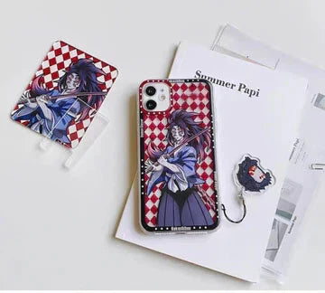 Muzan/Upper moon Apple udsøgt trend silikone anti-kollisionstelefon cover