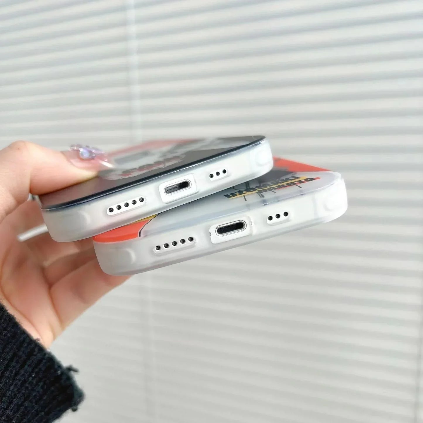 Pain/Uzumaki Apple udsøgt Trend Silikone Anti-kollisionstelefon cover