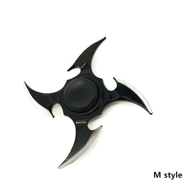 Sharingan figur ved hjælp af metal håndfidget spinner lindre stress legetøj