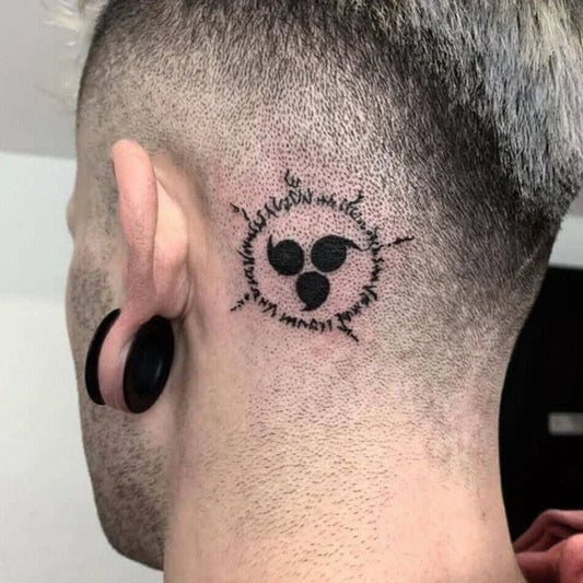 Uzumaki/Sasuke Seje tatoveringsmærker med karakter
