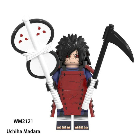 Madara/Sasuke/Minato/Zetsu/Rock Lee/Kakashi/Guy Figur byggeklodssamlingslegetøj