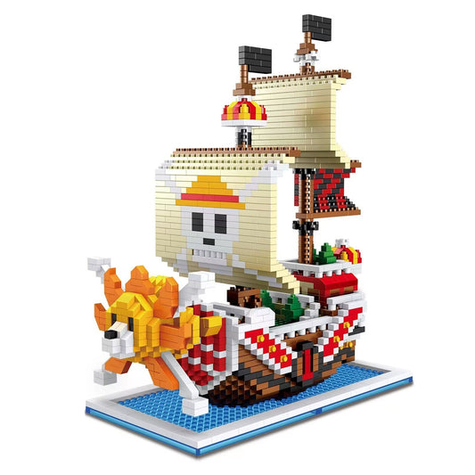 Bloques de construcción Sunny/Merry modelo de barco pirata