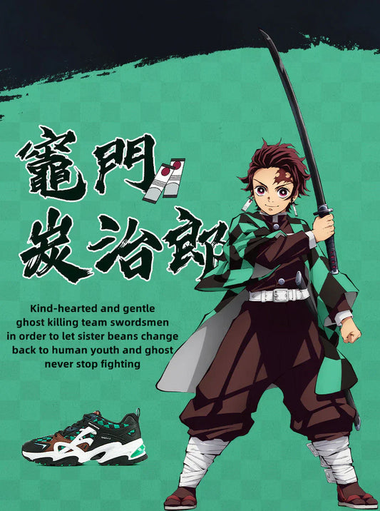 Tanjirou Zapatos cómodos y casuales para hacer ejercicio.