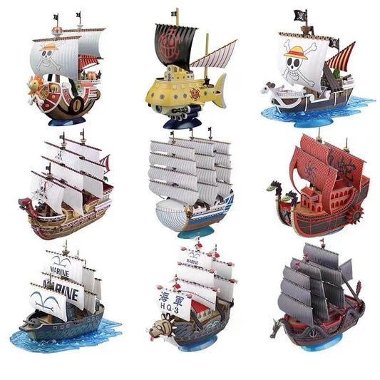 Maqueta de montaje de barco pirata Sunny/Merry