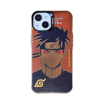 Sasuke/Uzumaki Apple nádherné silikonové antikolizní pouzdro Trend Silicone