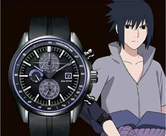 Uchiha Sasuke - Reloj analógico de cuarzo para hombre, deportivo, unisex, resistente al agua, 328.1 ft