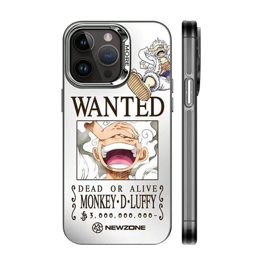 Coque de téléphone en silicone résistante aux chocs pour iPhone Luffy/Zoro