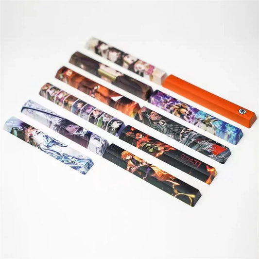 Nezuko/Tanjirou/Kanroji Mitsuri Creative gennemsigtig sød mekanisk tastaturhætte