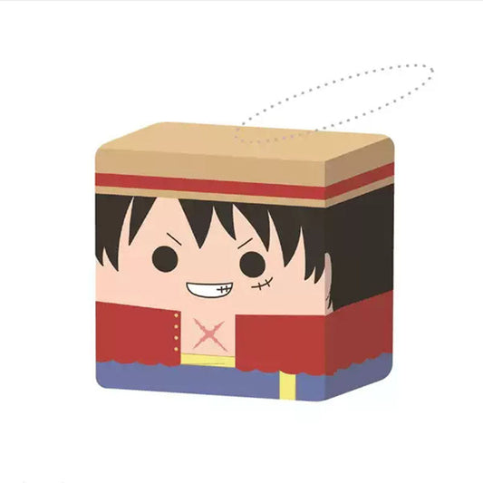Luffy/Zoro Mini Cube Doll -avaimenperä - Supersöpö ja keräilykelpoinen