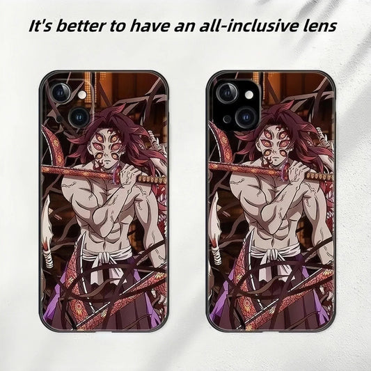 Kokushibou Apple exquisIte trend silikone anti-kollisionstelefon cover