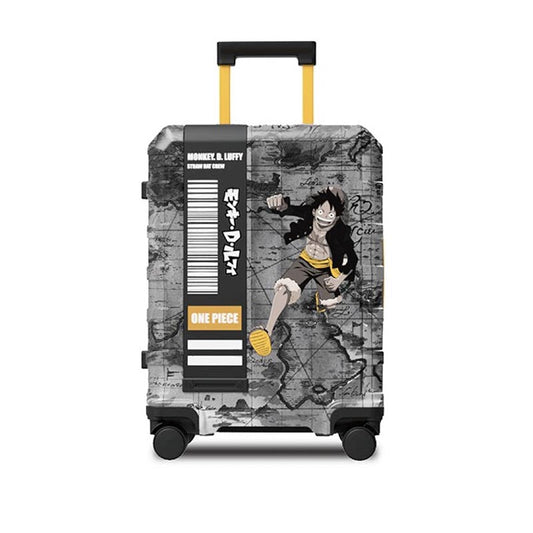 Equipaje con ruedas temático Monkey D. Luffy para viajes