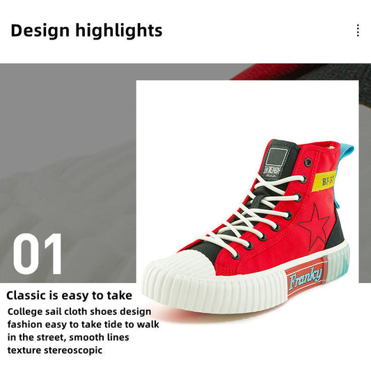 أحذية قماشية من FRANKY، أنيقة ومريحة وجيدة التهوية