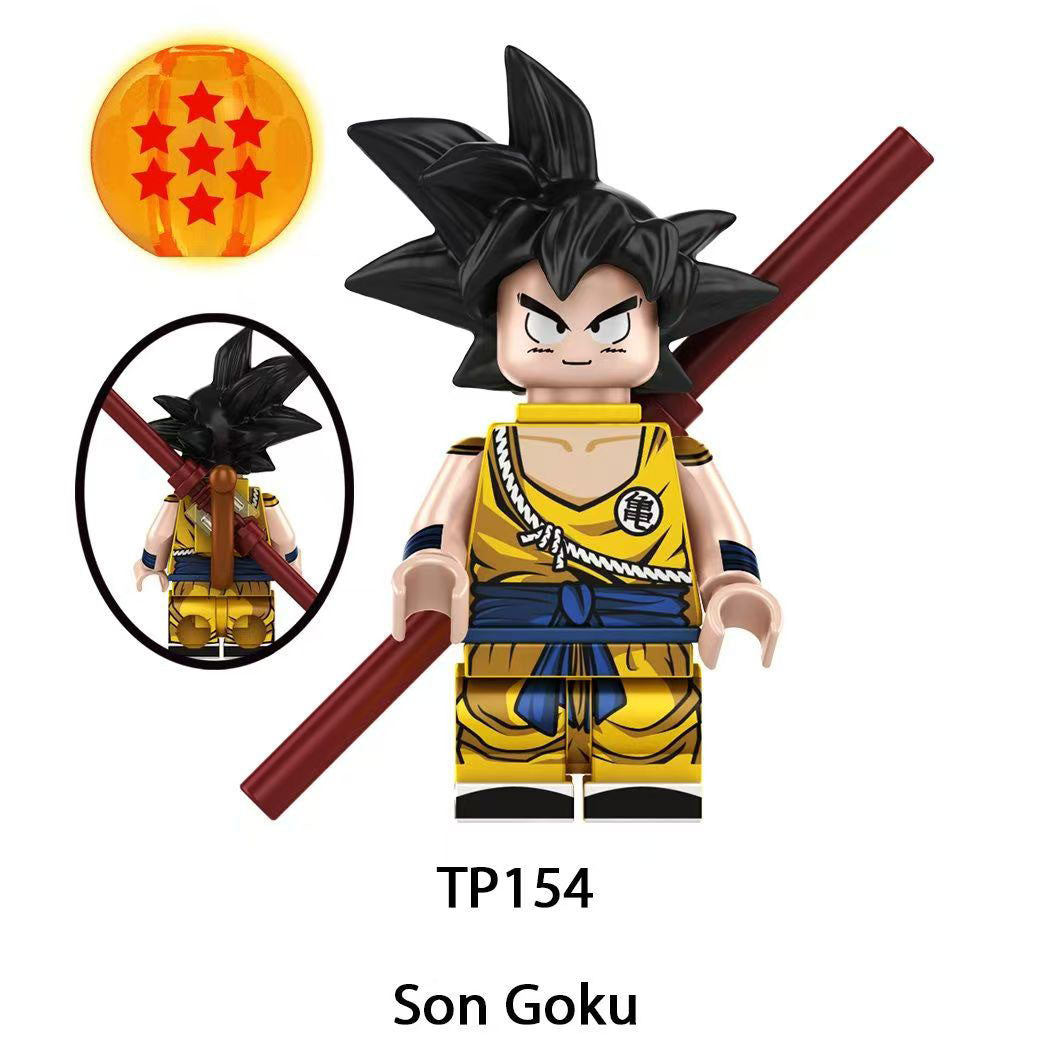 Son Goku Building Block Man - Zábavné skládání a sbírání