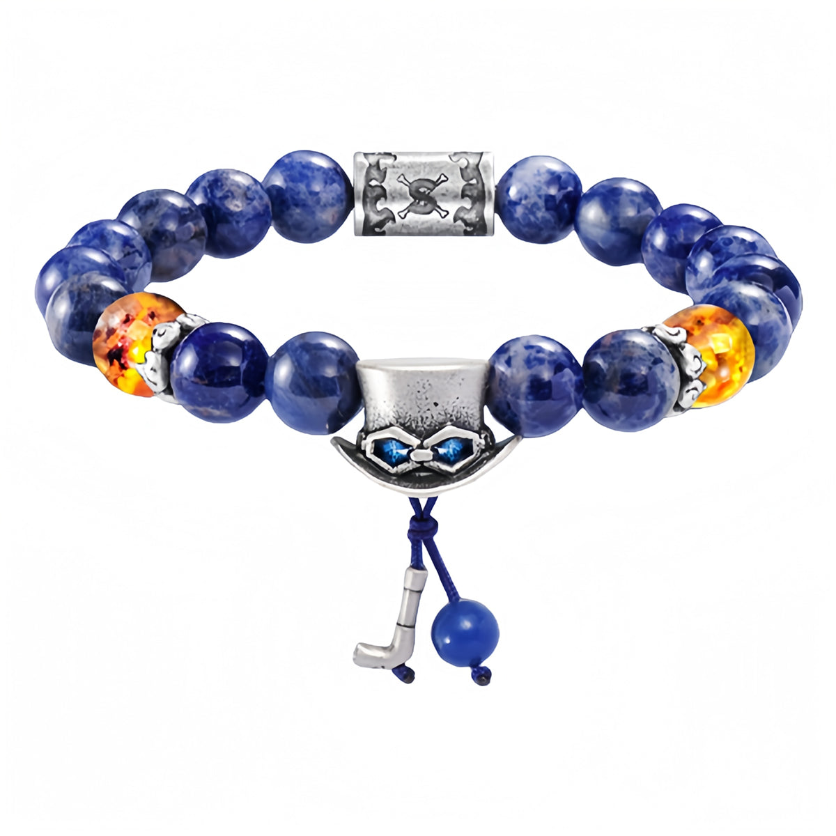 Luffy/Ace/Sabo Style Creative Bead Bracelet - A Collection Choice For Anime Lovers