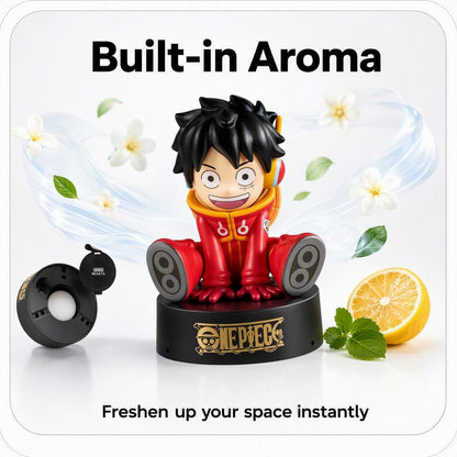 One Piece Monkey D Luffy Fragrance Figure Blind Box Full Set Q Version Sitting Figurine Aroma Diffuser PVC ABS Collectible Surprise Box For Anime Fans Gift