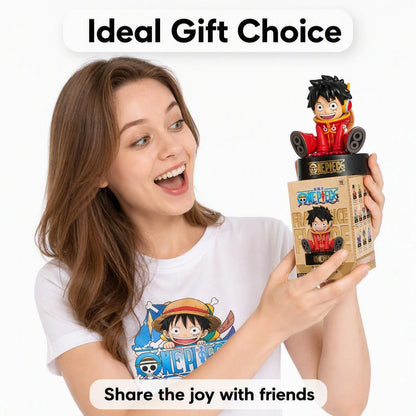 One Piece Monkey D Luffy Fragrance Figure Blind Box Full Set Q Version Sitting Figurine Aroma Diffuser PVC ABS Collectible Surprise Box For Anime Fans Gift