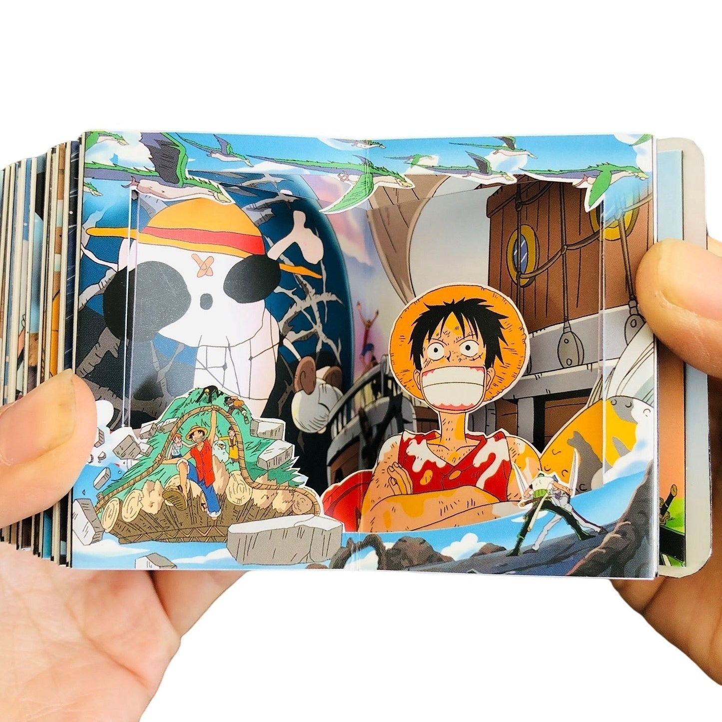 Luffy/Zoro/Chopper Trojrozměrné komiksy