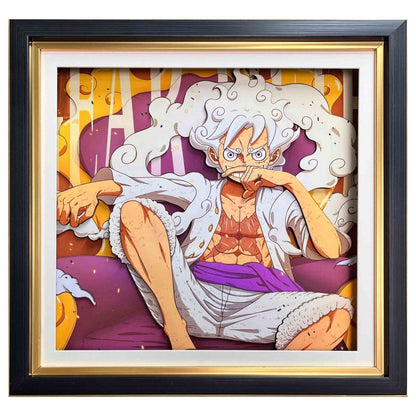 Luffy/Ace/Zoro hezký kreslený ruční 3D kreslení