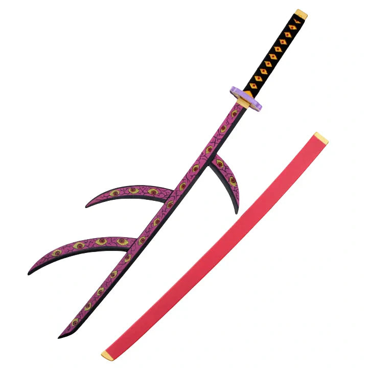 Kokushibou/Tsugikuni Michikatsun hahmo 1:1 puinen lelumalli