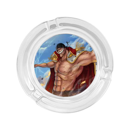 Ruffy/Zoro/Sanji Glasaschenbecher – Setzen Sie die Segel auf rauchigen Meeren