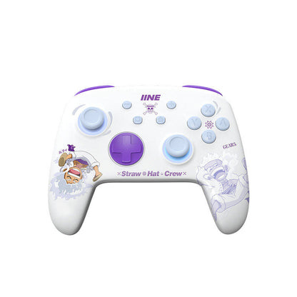 Gamepad Nika Luffy con luces ajustables, controladores inalámbricos Bluetooth para mano izquierda y derecha