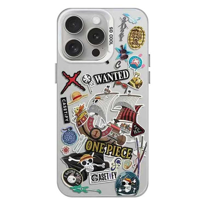 Naruto Pain Yahiko Anime telefoncover, lasergradient stødsikkert beskyttelsescover til iPhone