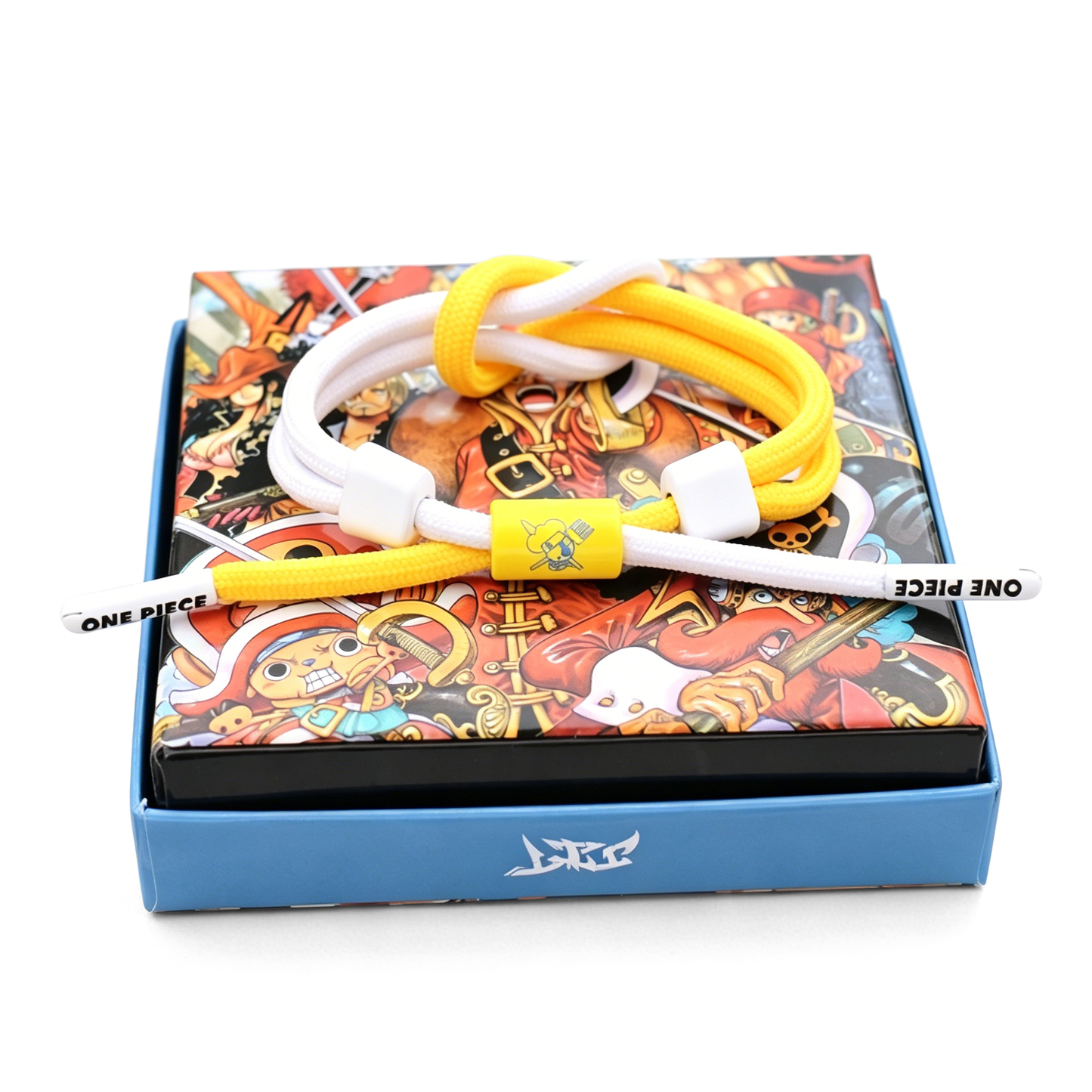 One Piece Anime Braided Bracelet - Adjustable Themed Rope Wristband for Fans