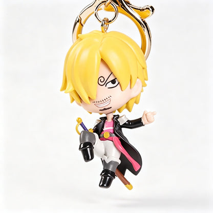 ONE PIECE Keychain Blind Box - Film Red Straw Hat Crew Anime Figure Keychains