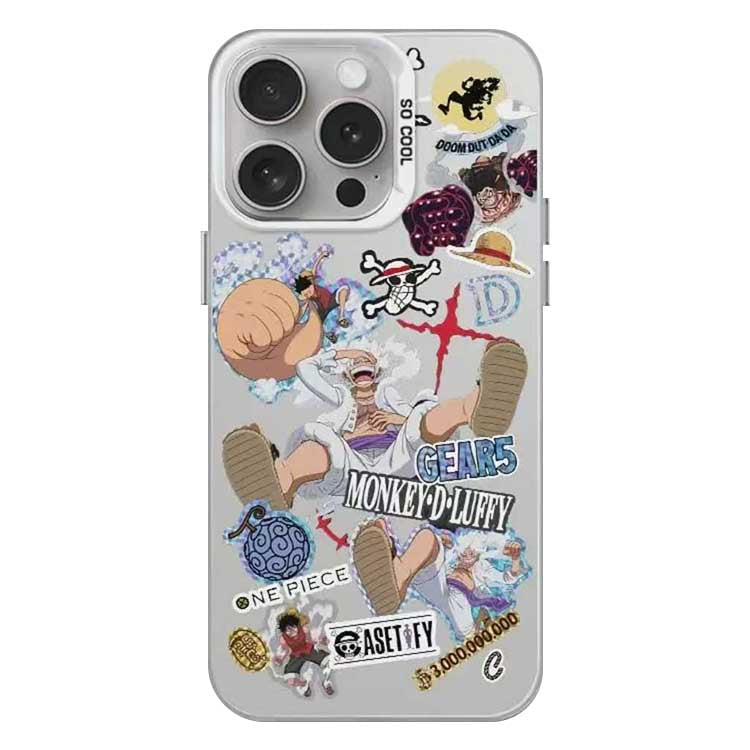 Naruto Pain Yahiko Anime telefoncover, lasergradient stødsikkert beskyttelsescover til iPhone