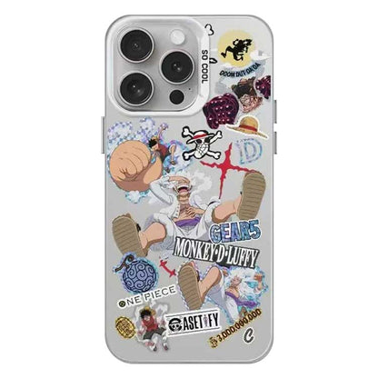 Naruto Pain Yahiko Anime telefoncover, lasergradient stødsikkert beskyttelsescover til iPhone