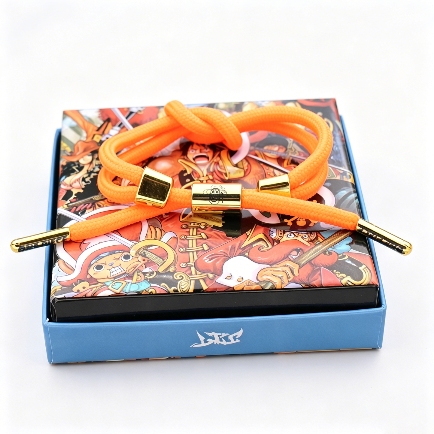 One Piece Anime Braided Bracelet - Adjustable Themed Rope Wristband for Fans