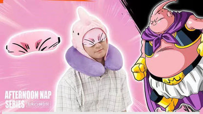 Shenron/Majin Buu almohada para la siesta, almohada para dormir, almohada de oficina, almohada para dormir, máscara para los ojos