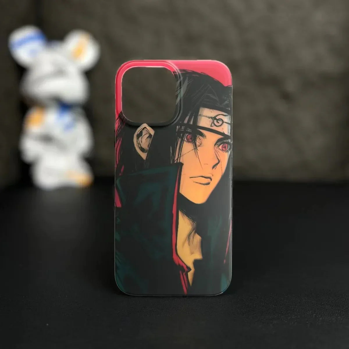 Sasuke/ itachi Apple rafinovaný trendový silikonový antikolizní obal na telefon