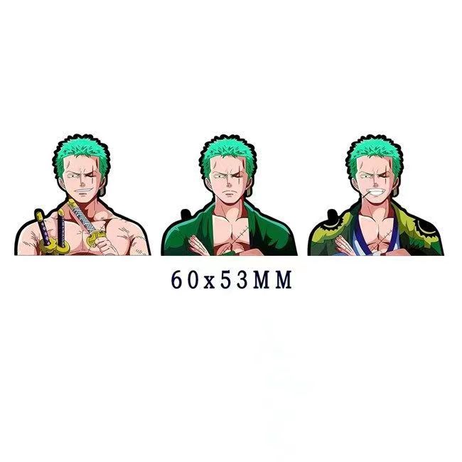 Luffy/Zoro/Nami 3D gradienttitarrat