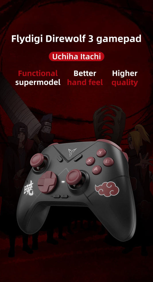 Uchiha Itachi Sensitives Spiel-Gamepad, präzise Steuerung, bequemer Griff, genießen Sie die Leidenschaft des Spiels
