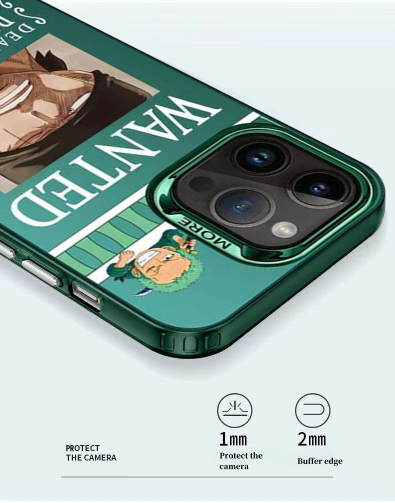 Luffy/Zoro silikonové pouzdro na iPhone odolné proti nárazu