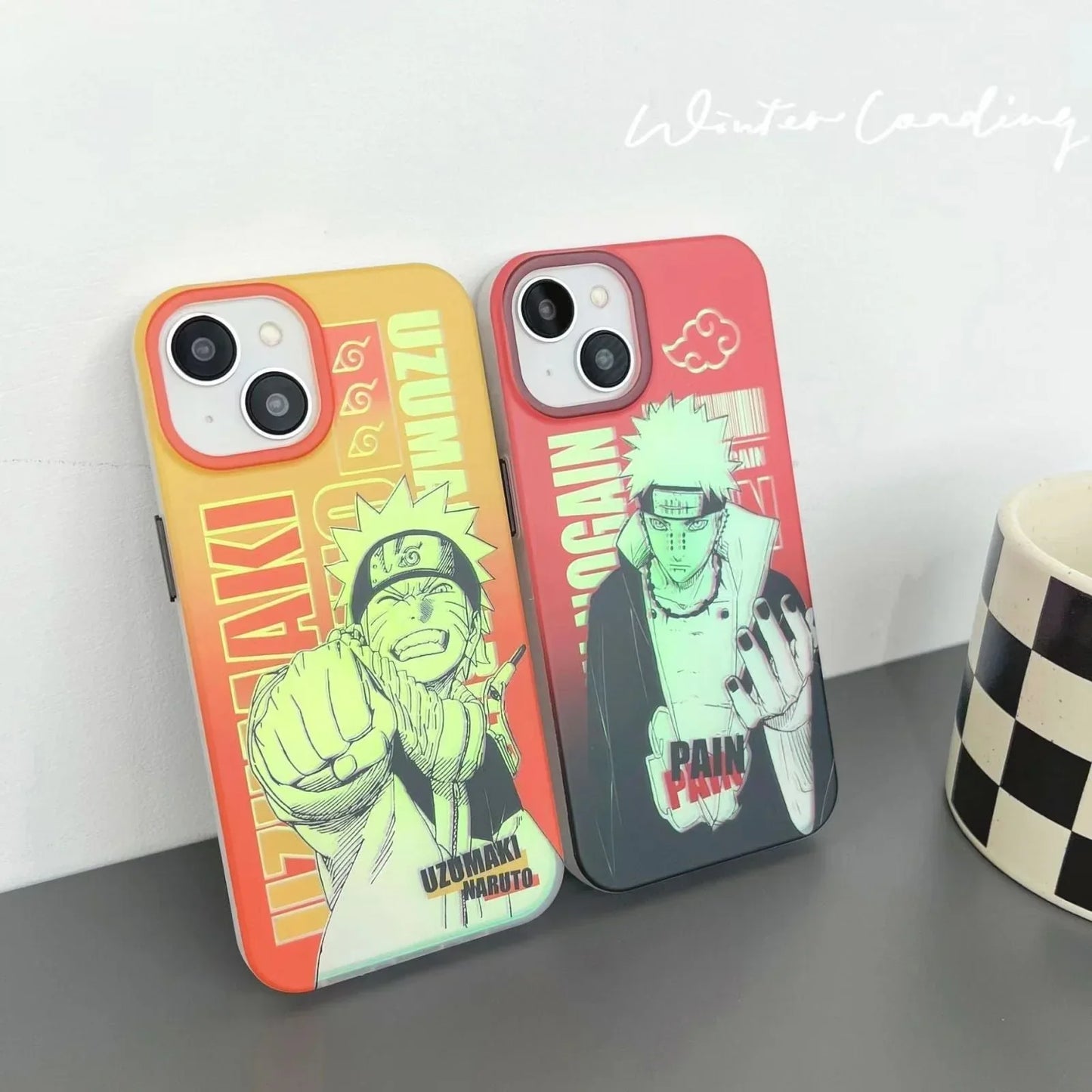 Pain/Uzumaki Apple nádherné silikonové antikolizní pouzdro Trend Silicone
