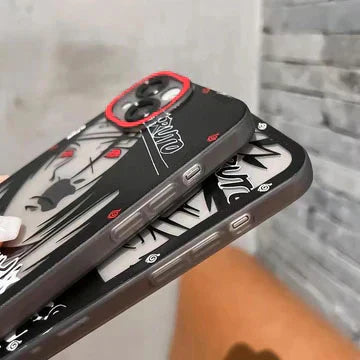 Silikonové pouzdro na telefon Uchiha Itachi/Hatake Kakashi Apple odolné proti nárazu