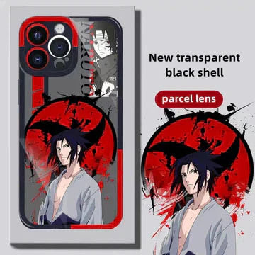 Silikonový nárazuvzdorný kryt na telefon s Itachi/Gaarou pro Android (11. až 17. generace Pro Max)