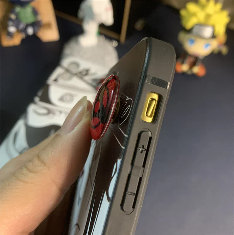 Kakashi/itachi Cool Case pro rotující Sharingan ručně vyráběné pouzdro na iPhone