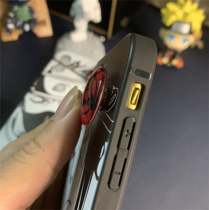 Kakashi/itachi Cool Case pro rotující Sharingan ručně vyráběné pouzdro na iPhone