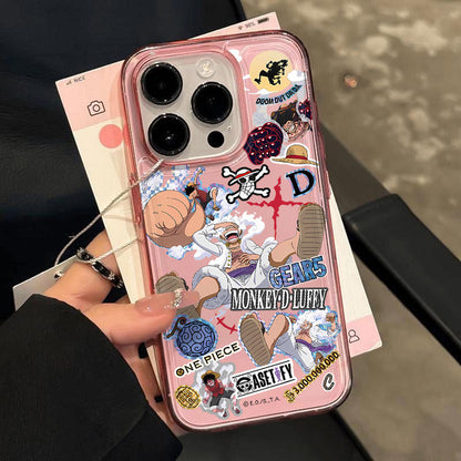 Silikonové pouzdro na telefon NIka Luffy iPhone odolné proti nárazu