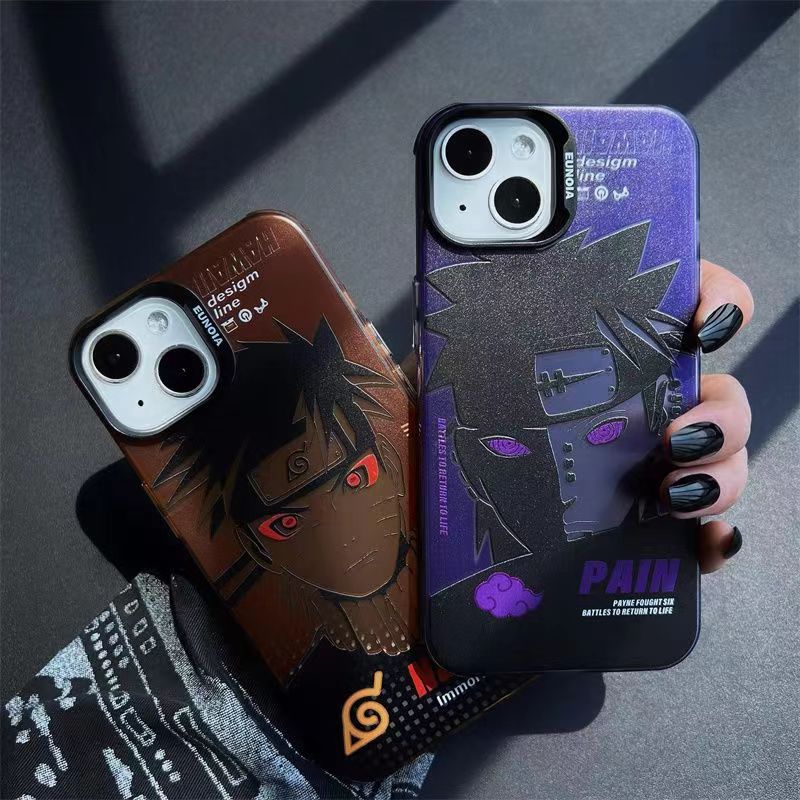 Sasuke/Uzumaki Apple nádherné silikonové antikolizní pouzdro Trend Silicone