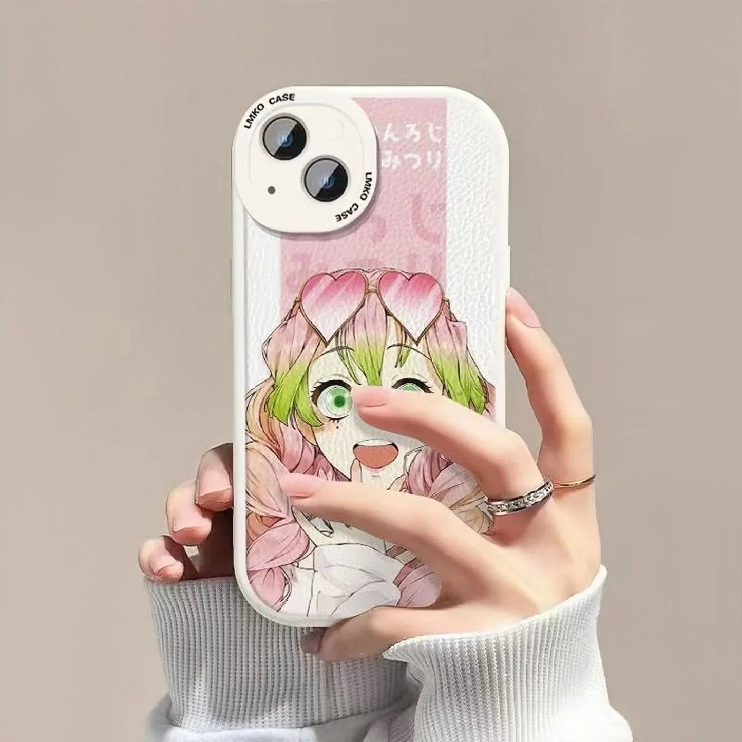 Super roztomilé silikonové pouzdro Apple odolné proti nárazu od společnosti Kanroji Mitsuri