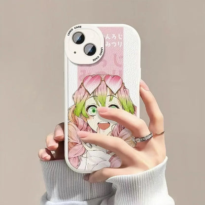 Super roztomilé silikonové pouzdro Apple odolné proti nárazu od společnosti Kanroji Mitsuri