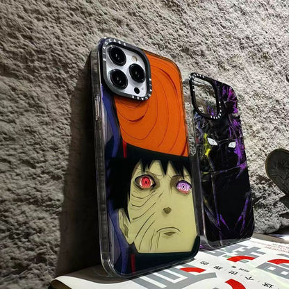 Pain/Obito iPhone hieno Trend Silicone Anti-collision -puhelinkotelo