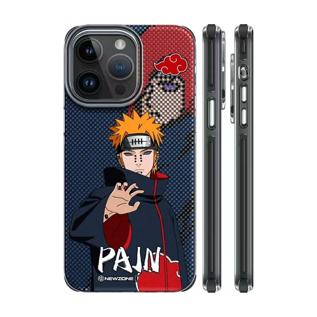 Itachi/Sasuke/Kakashi silikonové pouzdro na iPhone odolné proti nárazu